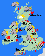 Forecast Tue May 24 United Kingdom
