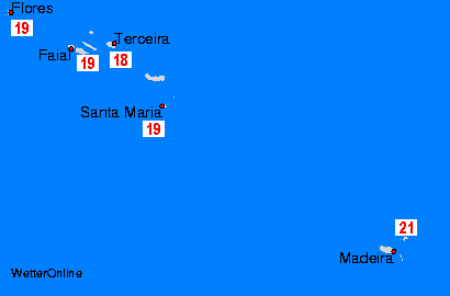 Azoren/Madeira: Mo May 20